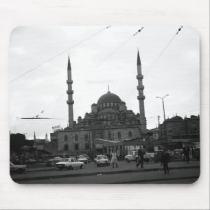 Vintage Turkey Istanbul The Yeni Camii mosque Mouse Pad