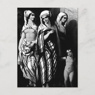 Vintage Turkey Istanbul Topkapi museum Postcard