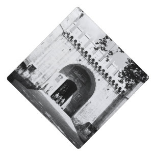 Vintage Turkey Istanbul Topkapi palace gate Postca Graduation Cap Topper