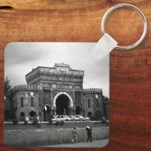 Vintage Turkey Istanbul University Keychain