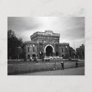 Vintage Turkey Istanbul University Postcard