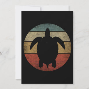 VINTAGE TURTLE  INVITATION