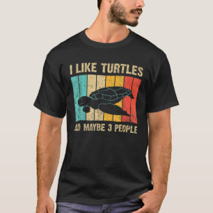 Vintage Turtle Sea Turtle Retro T-Shirt
