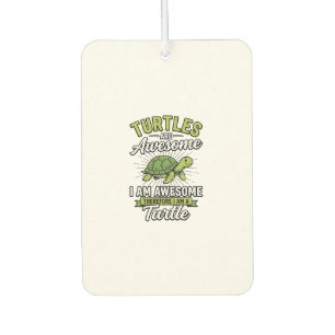 Vintage Turtles Are Awesome Funny Turtle Shirt_1 Air Freshener