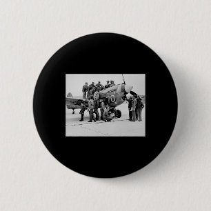 Vintage Tuskegee Pilots Usa Black History World Wa 2 Inch Round Button