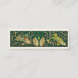 Vintage Twin Fishes Business Card