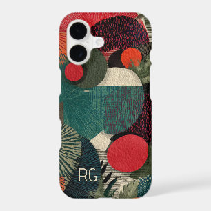 Vintage Twist Pattern With Monogram Personalized