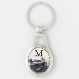 Vintage Type Writer Victorian Telephone Key Chain