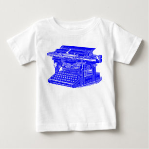 Vintage Typewriter Baby T-Shirt