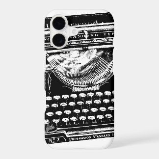 Vintage Typewriter Illustration