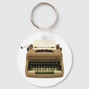 Vintage Typewriter Key Chain