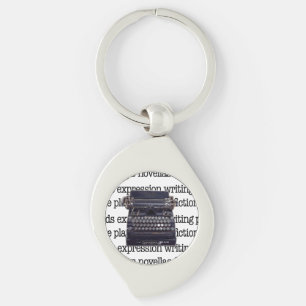 Vintage Typewriter Keychain