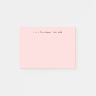 Vintage Typewriter Minimal Cream Design Post-it Notes