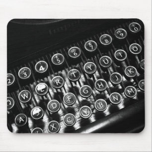 Vintage Typewriter Mouse Pad