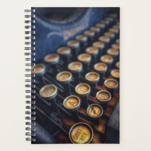Vintage Typewriter Small Planner