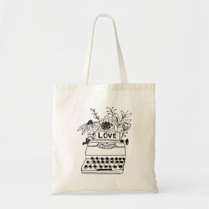 Vintage Typewriter Tote Bag