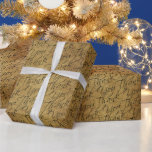 Vintage Typography - Thank You Wrapping Paper<br><div class="desc">Vintage Typography Style Thank You Gift Wrap. 📌 If you need further customization, please click the "Click to Customize further" or "Customize or Edit Design" area and use our design tool to resize, rotate, change text colour, add text and more. ⭐99% of my designs in my store are done in...</div>