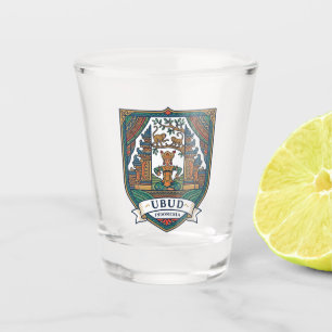 Vintage Ubud Bali Indonesia Indonesia Shot Glass