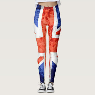 Vintage UK Flag #7 Leggings