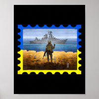 Vintage Ukraine Postage Stamp Flag Pride 6