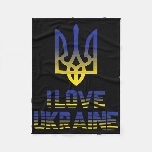 Vintage Ukraine Ukrainian Flag Pride 5  Fleece Blanket (Front)