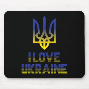 Vintage Ukraine Ukrainian Flag Pride 5  Mouse Pad
