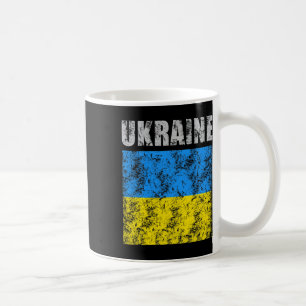 Vintage Ukraine Ukrainian Flag Pride 9 Coffee Mug