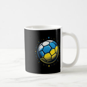 Vintage Ukrainian Bynner Fan Ukraine Flag Retro Ar Coffee Mug