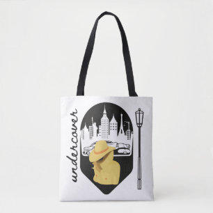vintage undercover blues tote bag