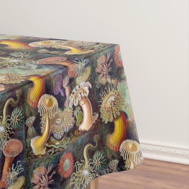 Vintage Underwater Design With Subtle Beauty Tablecloth (In Situ)