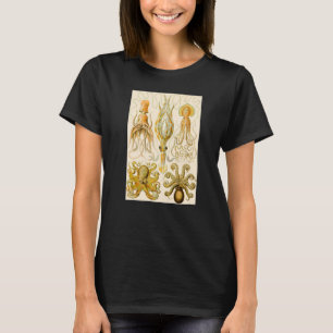 Vintage Underwater Octopus Illustration Premium T-Shirt