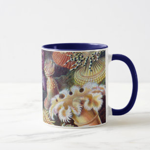 Vintage Underwater Sea Anemones by Ernst Haeckel Mug