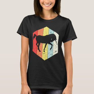 Vintage Unicorn Retro Unicorn Silhouette Animal 7 T-Shirt