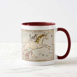 Vintage Unicorn Star Constellation  Map Mug