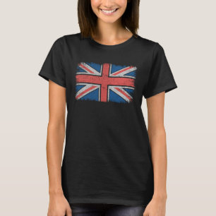 Vintage Union Jack flag England British pride patr T-Shirt