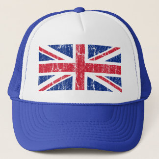 Vintage Union Jack Trucker Hat
