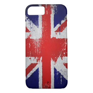 vintage union jack uk flag design iphone-7 case