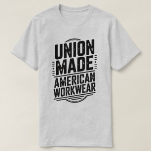 Vintage Union Made American Workwear Industrial Ty T-Shirt