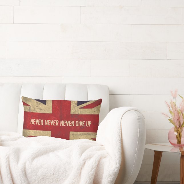 Vintage United Kingdom Flag Pillow (Couch)