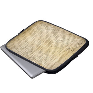 Vintage United States Constitution Laptop Sleeve