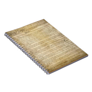 Vintage United States Constitution Notebook