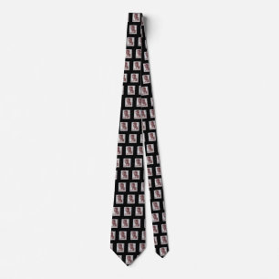 Vintage United States Postage Stamp Neck Tie