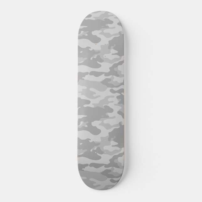 Vintage Urban Camouflage Skateboard (Front)