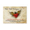 Vintage Urban Tattoo Winged Heart Business Cards