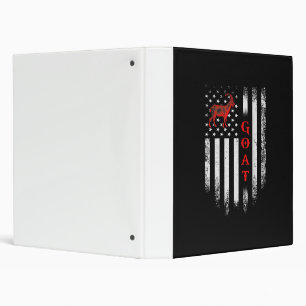 Vintage US American Flag Goat Binder