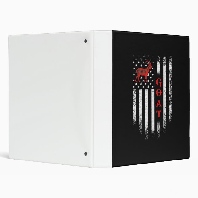 Vintage US American Flag Goat Binder (Background)