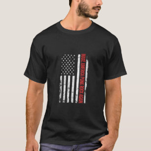 Vintage US American Flag Make America Punk Rock Ag T-Shirt