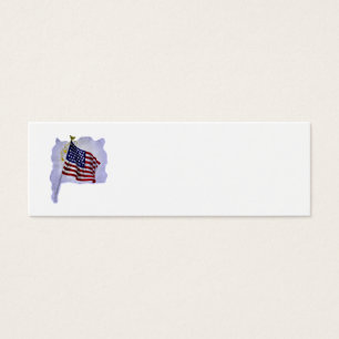 Vintage US Flag in Patriotic Colours