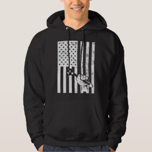 Vintage US Flag Mechanic Dad Patriotic Mechanic Fo Hoodie