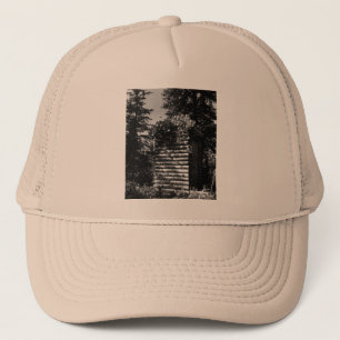Vintage USA Alaska deluxe outhouse Trucker Hat